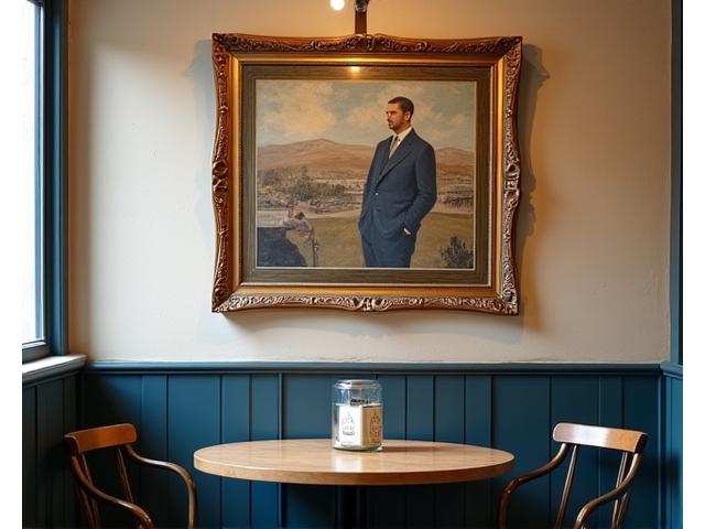 ジンザブルームに展示されたアールデコ様式の芸術作品。